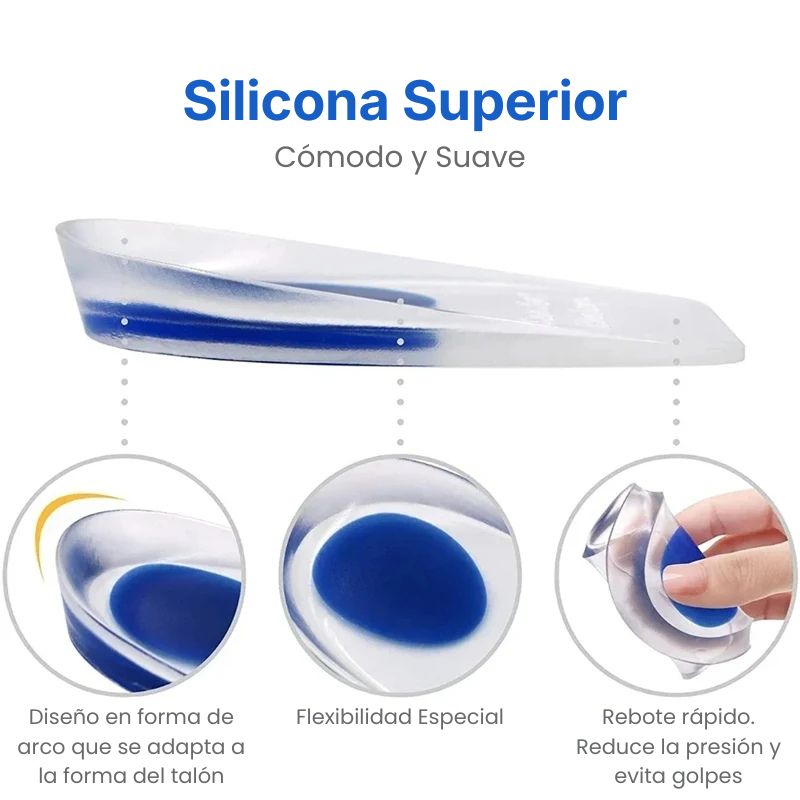 ComfortHeel™ - Plantillas de Talón con Amortiguación de Gel