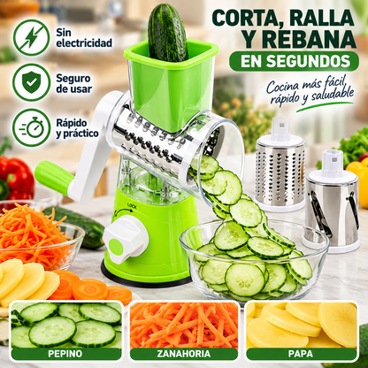 Cortador y Rallador Multifuncional